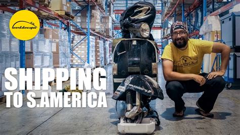 shipping motorcycle to south america.